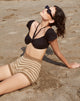 Immagine di Gramma Short in Crochet Mini Stripe Khaki
