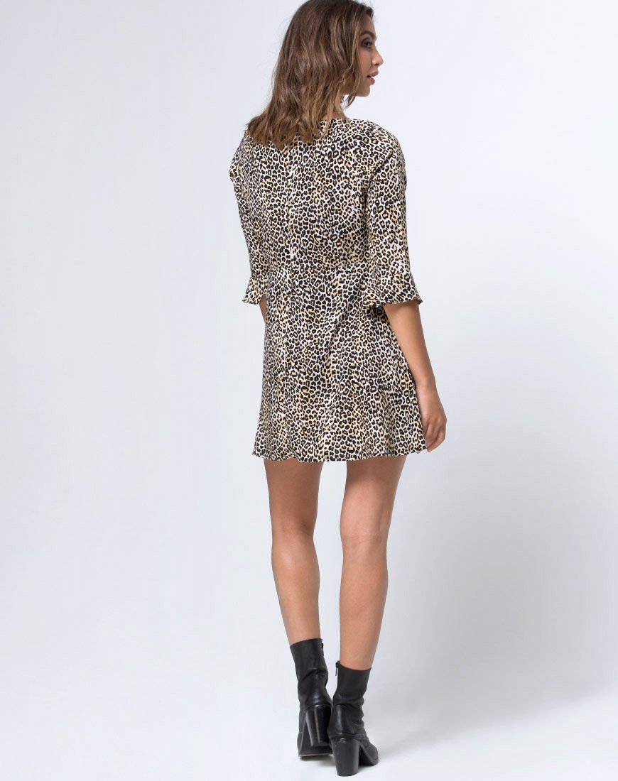 Immagine di Zavnon Dress in Rar Leopard Brown