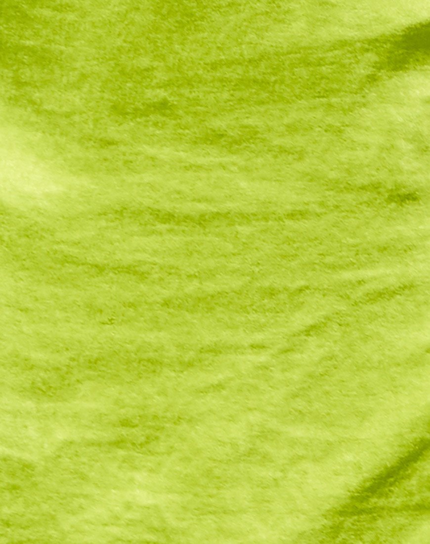 Immagine di Zenaya Slip Dress in raso verde lime