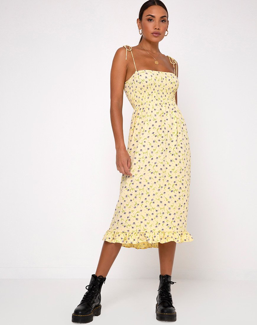 Abito Zenith in Wild Flower Lemon Drop