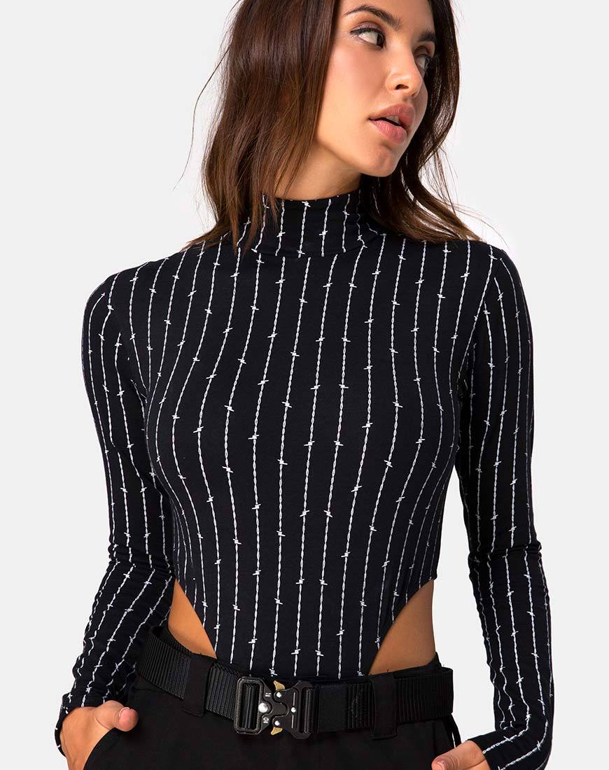 Immagine della cintura di nylon nera