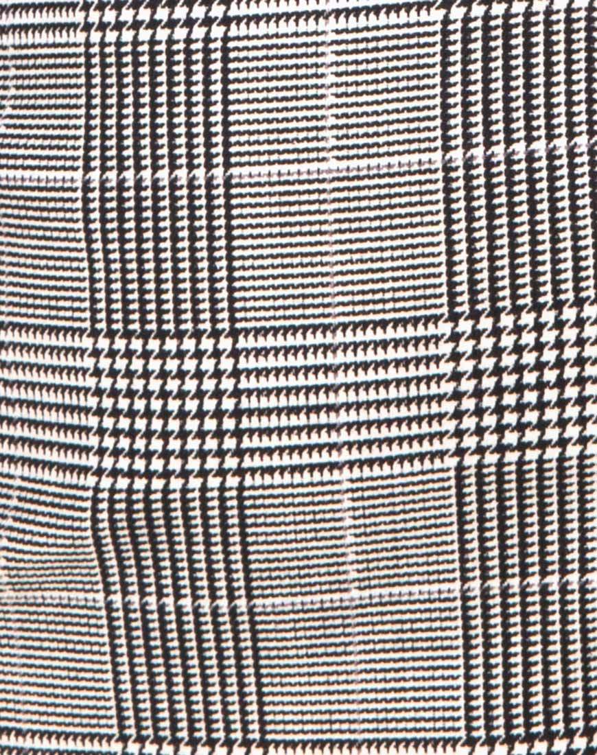 Immagine di Zida Mini Gonna in Charles Check Grigio