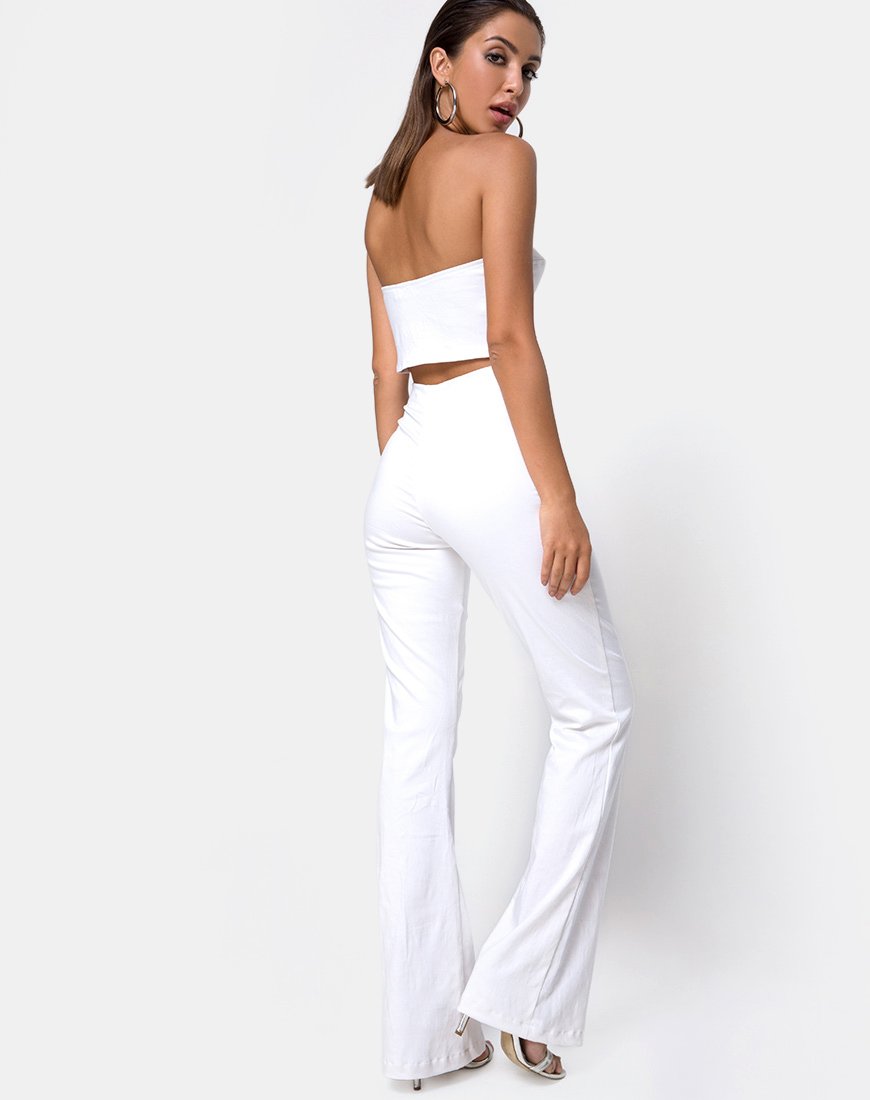 Immagine dei pantaloni Zolia in bianco