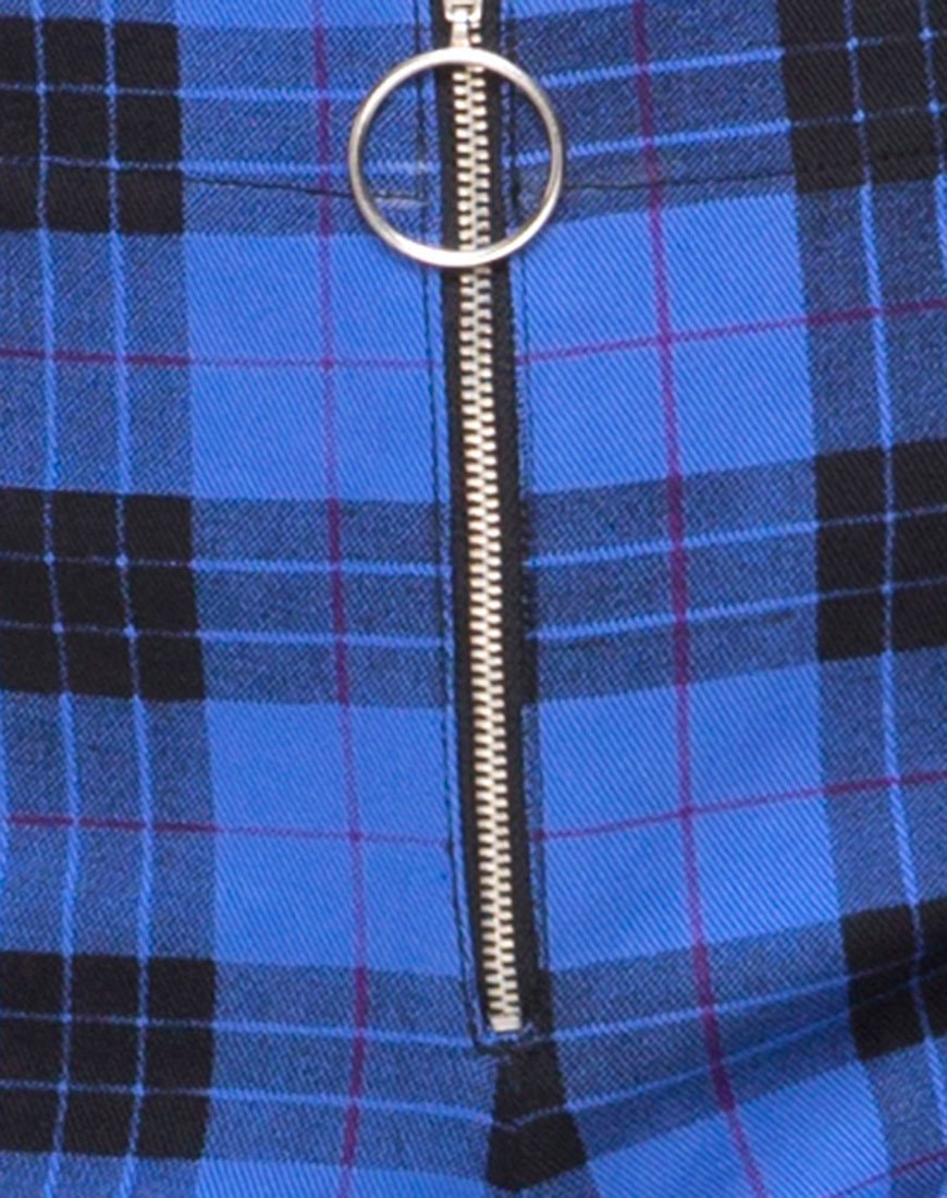 Immagine di Jolim Pantaloni affusolati in Tartan Blu