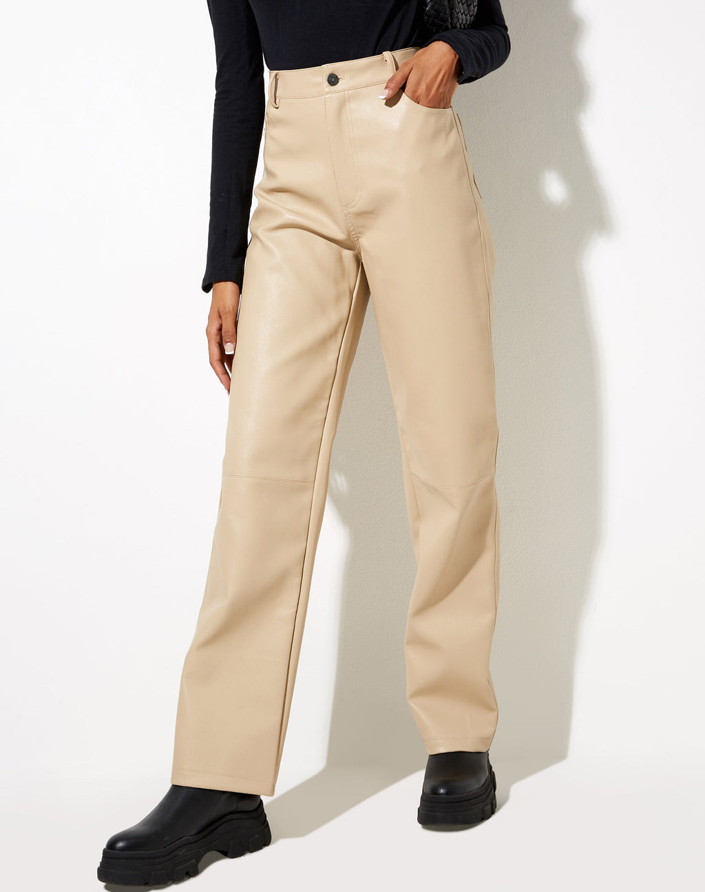 Pantaloni Zova in Buttermilk