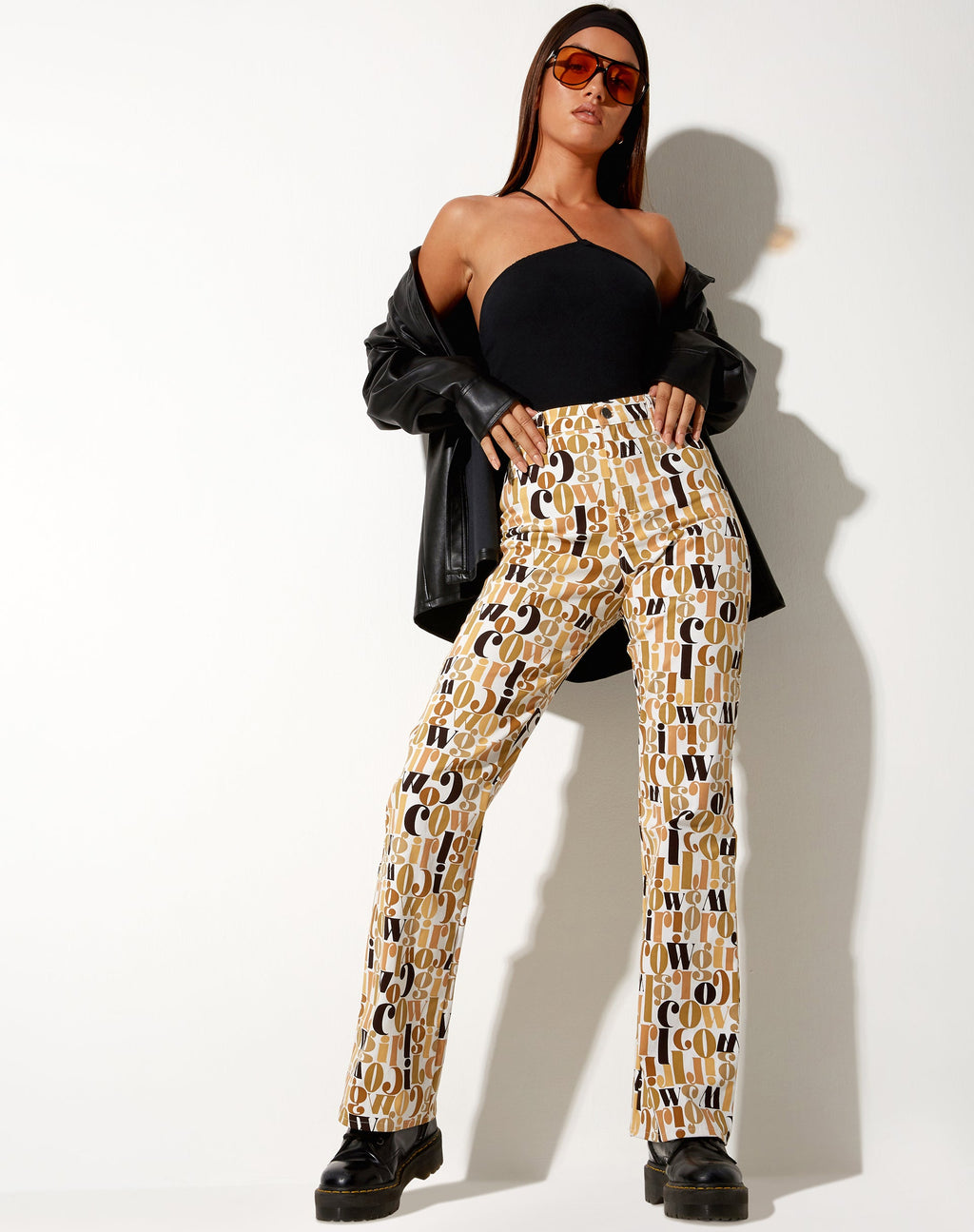 Pantaloni svasati Zoven in Cowgirl