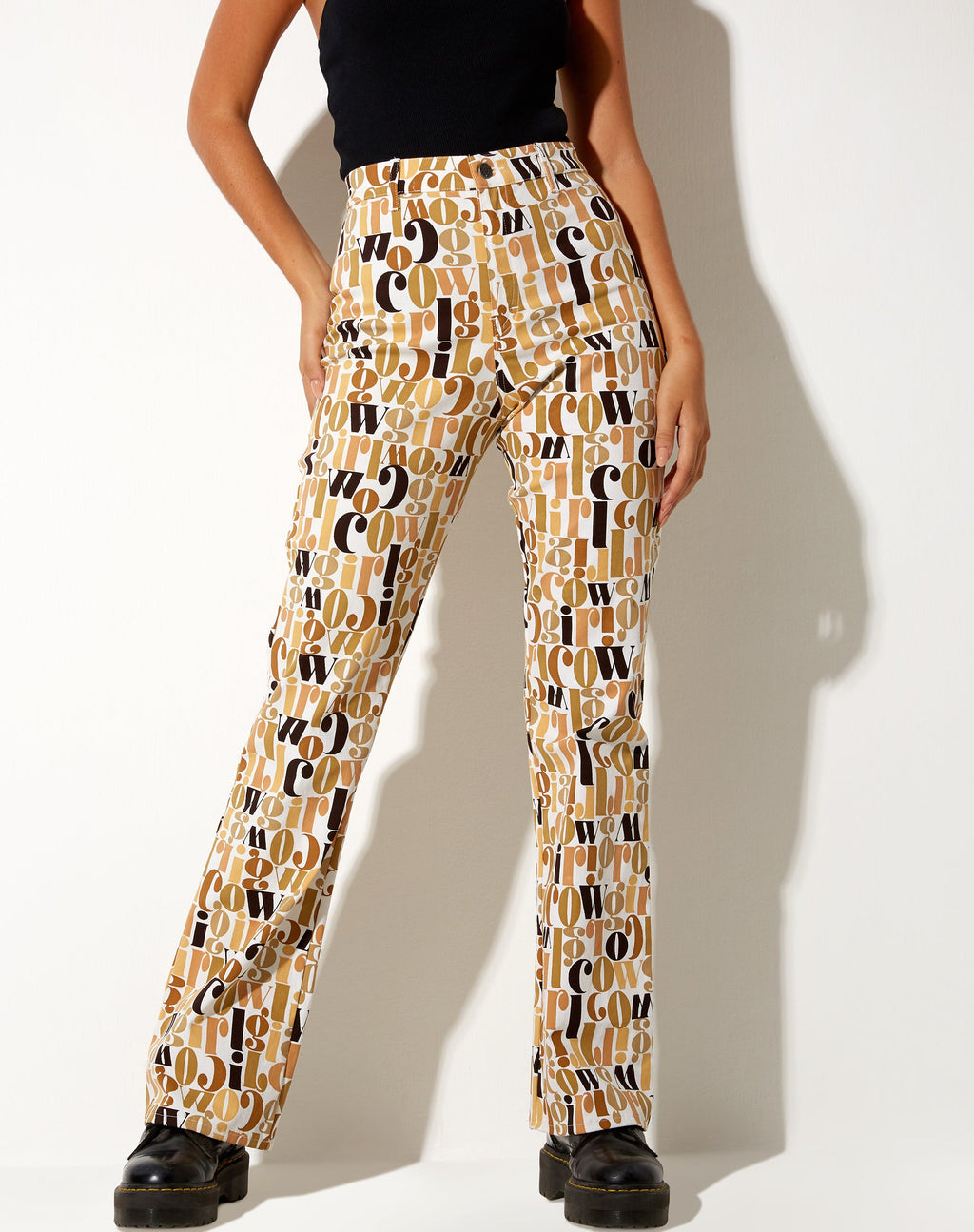 Pantaloni svasati Zoven in Cowgirl