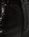 Croc PU Nero