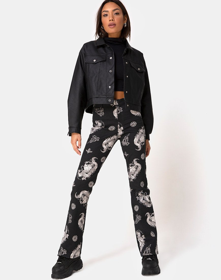 Immagine di Zoven Pantaloni in Dragon Black