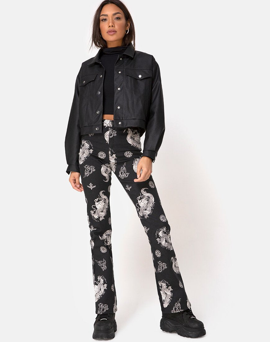 Immagine di Zoven Pantaloni in Dragon Black