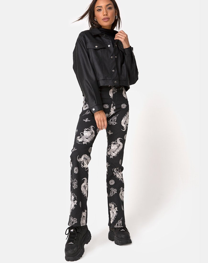 Immagine di Zoven Pantaloni in Dragon Black