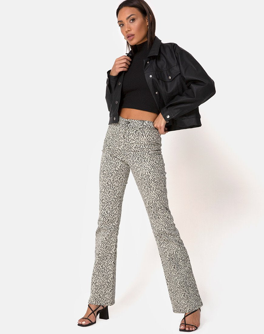 Pantaloni Zoven in Mini Jaguar