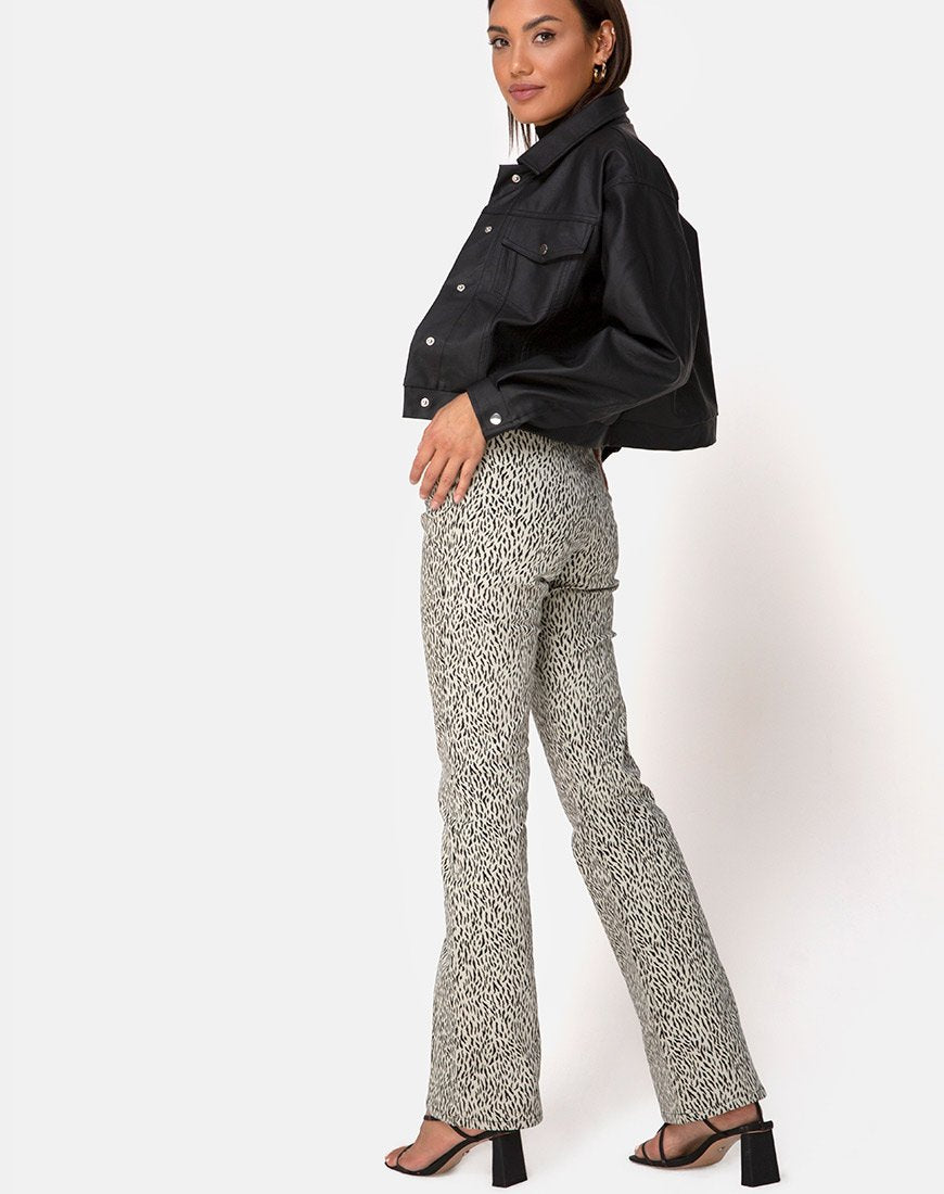 Pantaloni Zoven in Mini Jaguar