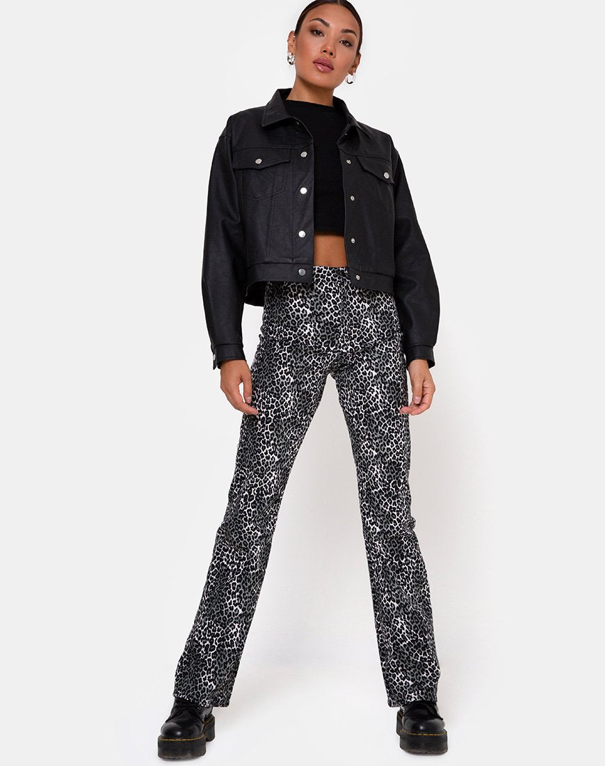 Immagine di Zoven Pantaloni in Rar Leopard Grey