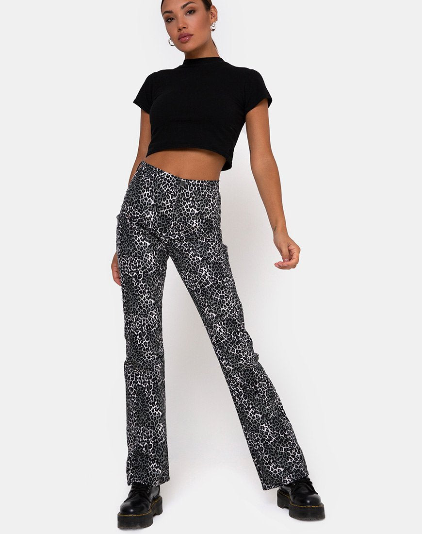 Immagine di Zoven Pantaloni in Rar Leopard Grey