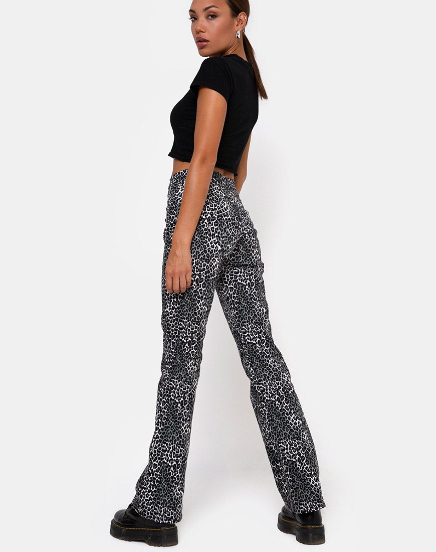 Immagine di Zoven Pantaloni in Rar Leopard Grey