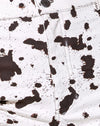 Mini mucca in bianco e nero