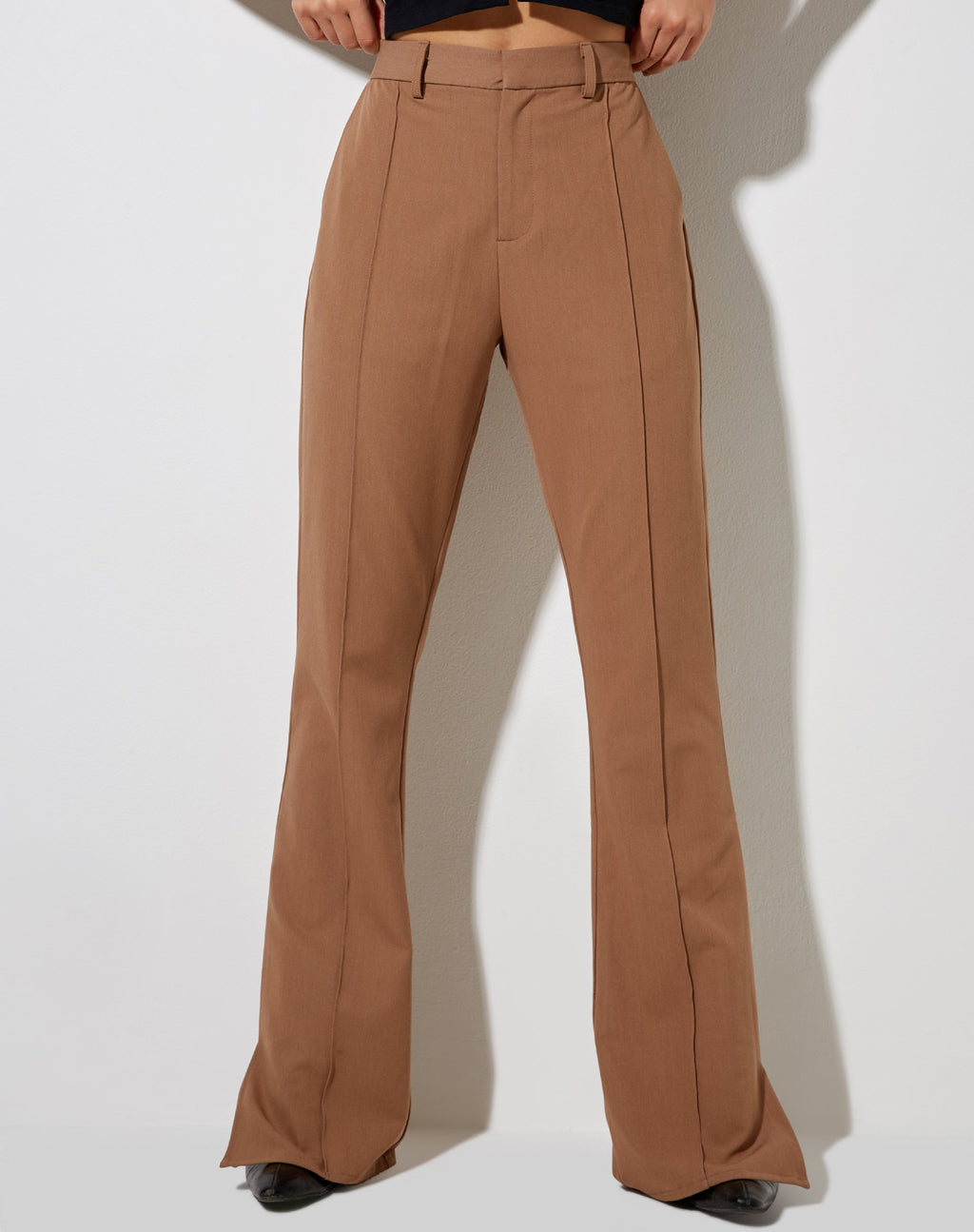 Pantaloni Zovey in stucco
