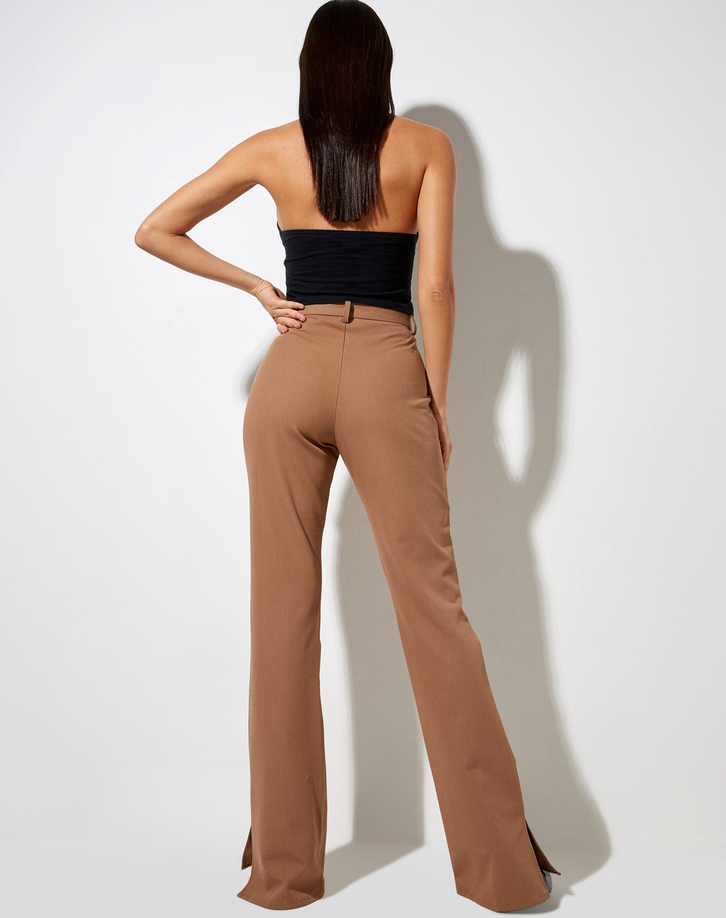 Pantaloni Zovey in stucco