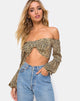 Immagine di Zuma Crop Top in Rar Leopard