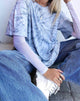 Immagine di Maxi Tee in Grigio Tie Dye