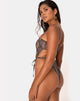 Immagine di Hiwa Costume da bagno in Snake Taupe