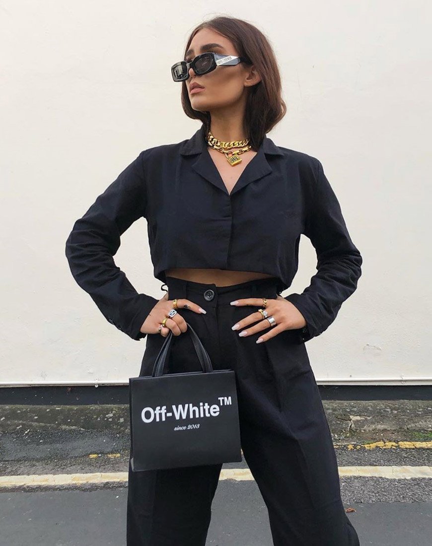 Blazer Noly in nero