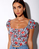 Immagine di Mazu Top in Blooming Rose