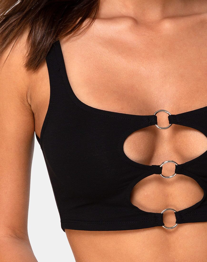 Immagine di Keddo Crop Top nero