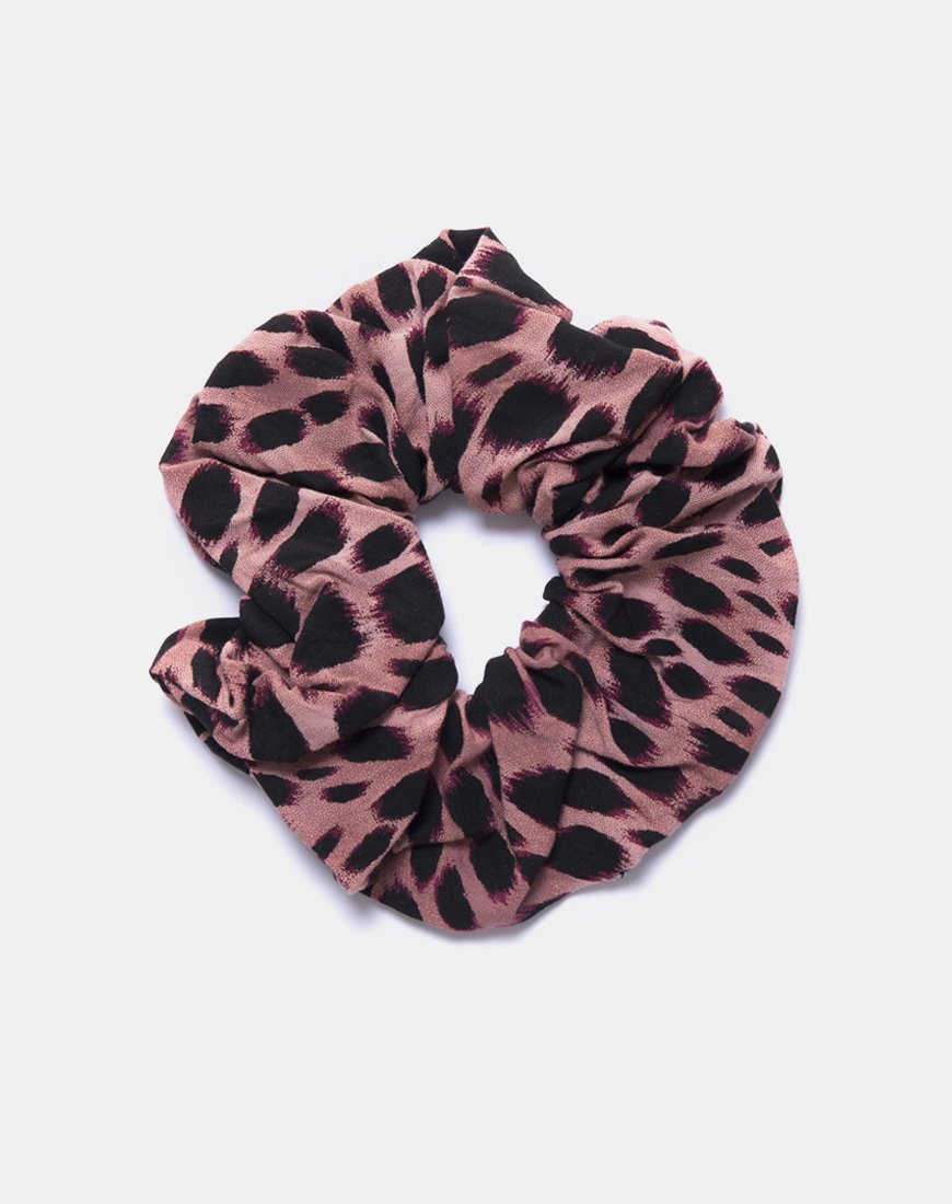Immagine di Scrunchie in rosa ghepardo