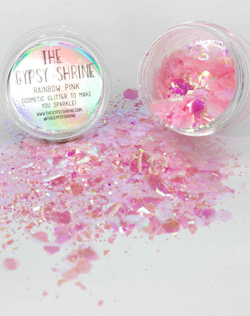 Immagine di Il Santuario Gipsy Arcobaleno Rosa Glitter Pot