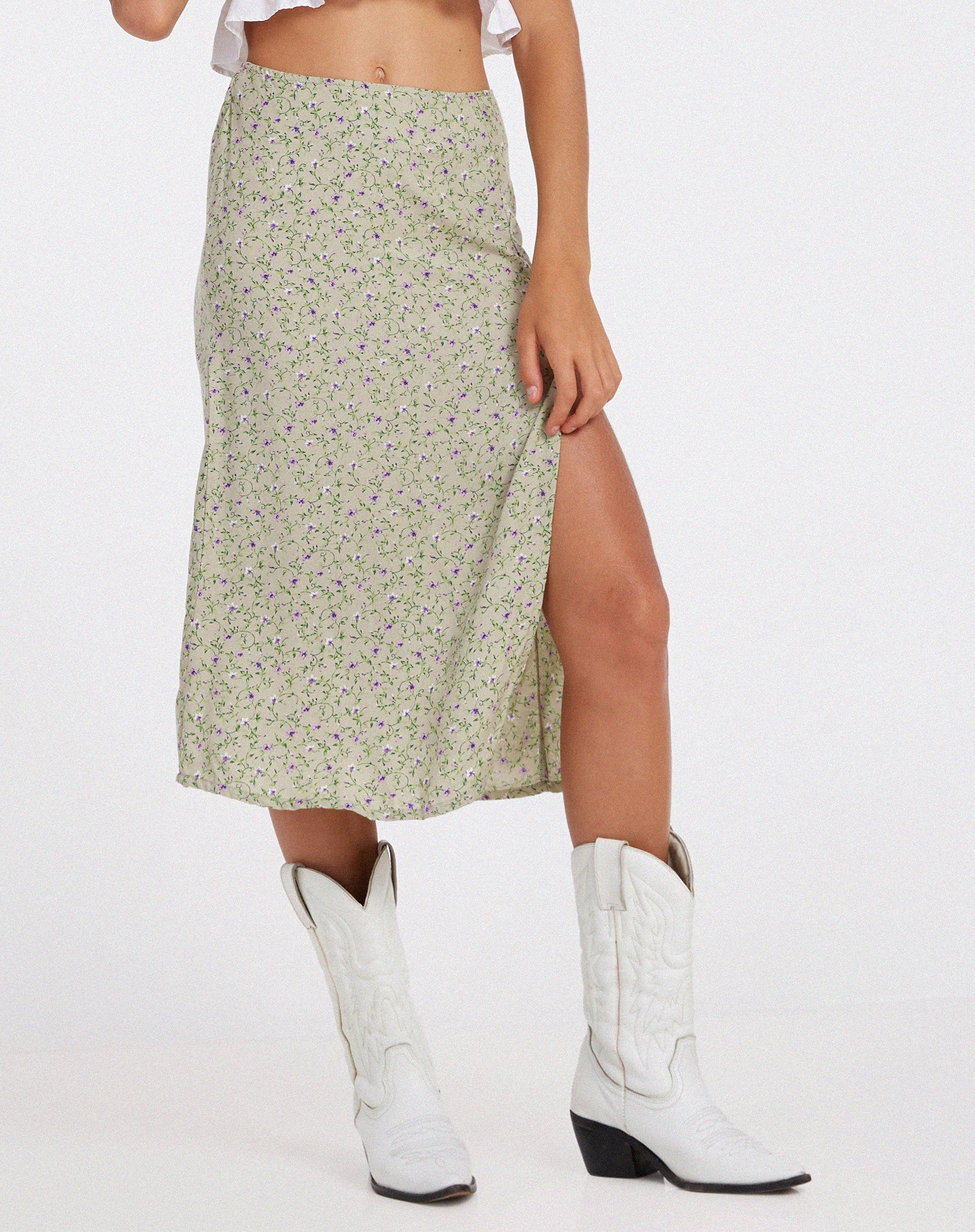 Immagine di Seko Midi Skirt in Parma Violet