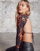 Immagine di Quelia Crop Top in Fire